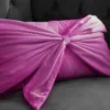 Velvet Bow Decorative Pillow Velvet Bow Decorative Pillow