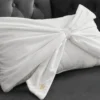 Velvet Bow Decorative Pillow Velvet Bow Decorative Pillow