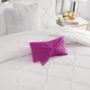 Velvet Bow Decorative Pillow Velvet Bow Decorative Pillow