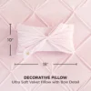Velvet Bow Decorative Pillow Velvet Bow Decorative Pillow