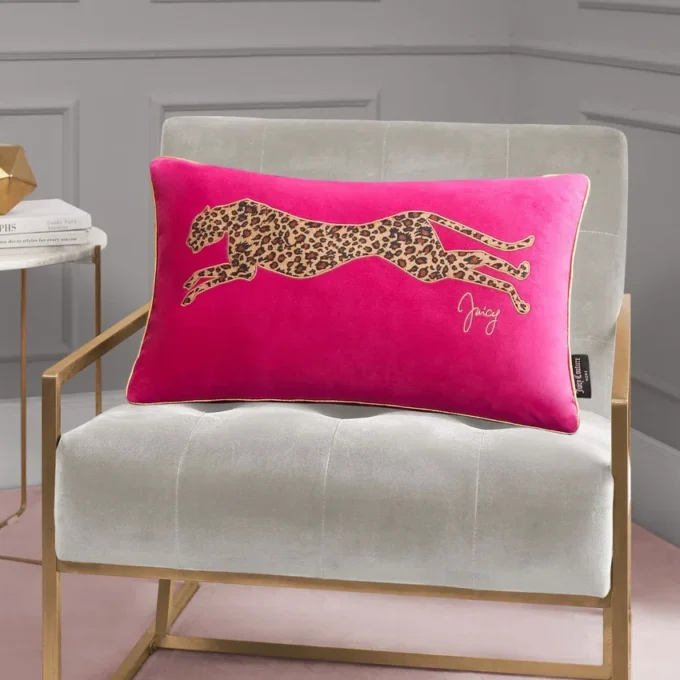 Velvet Cheetah Pillow Velvet Cheetah Pillow