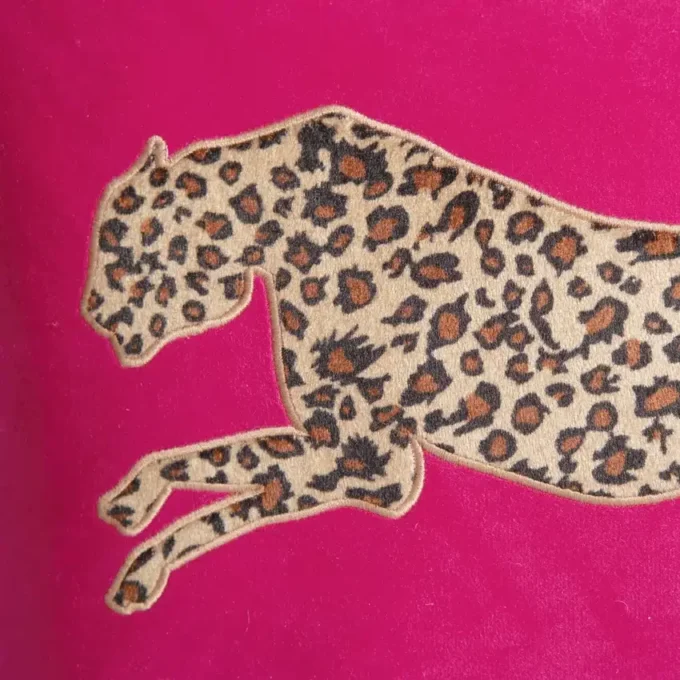 Velvet Cheetah Pillow Velvet Cheetah Pillow