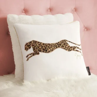 Velvet Cheetah Square Pillow