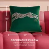 Velvet Cheetah Square Pillow Velvet Cheetah Square Pillow