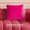 Velvet Cheetah Square Pillow Velvet Cheetah Square Pillow