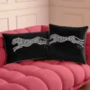 Velvet Cheetah Square Pillow Velvet Cheetah Square Pillow