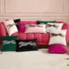 Velvet Cheetah Square Pillow Velvet Cheetah Square Pillow
