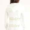 Wifey Customizable Big Bling Velour Hoodie Wifey Customizable Big Bling Velour Hoodie